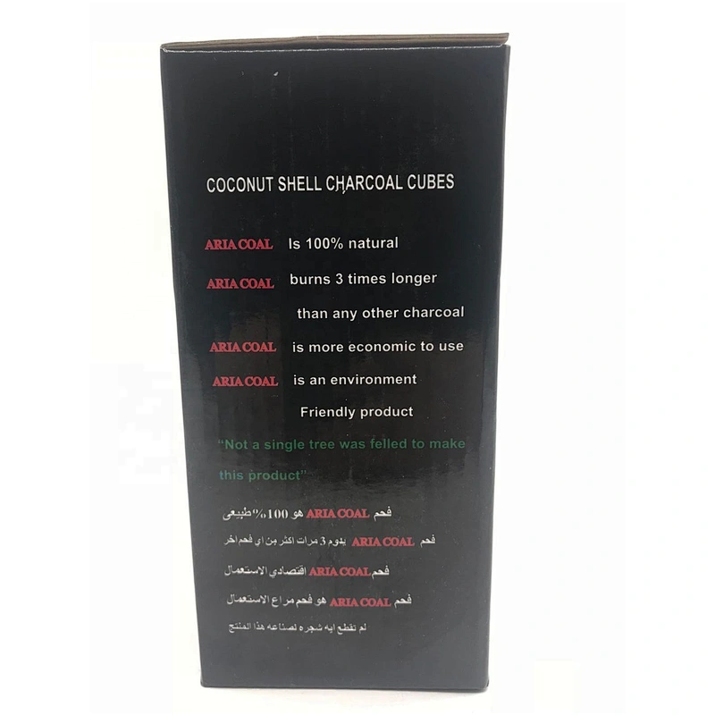 HQHC0022 Hongqiang Hot Selling Coconut cube charcoal for Hookah Cube Shisha Charcoal