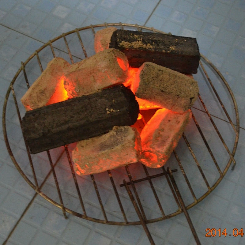 HQBQ0004 HQ Best Charcoal High Heating value Bamboo Sawdust BBQ Charcoal for Chafing