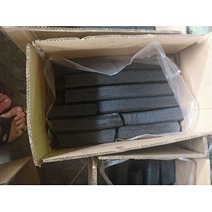 HQBQ0004 Hongqiang Bamboo Sawdust BBQ Charcoal Briquette