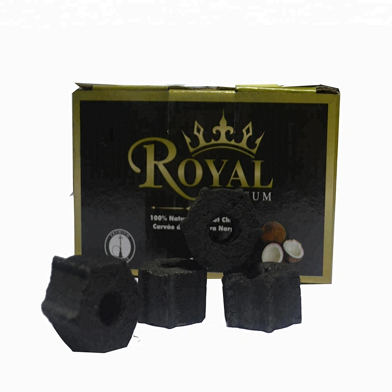 Hongqiang  pure coconut finger charcoal for hookah & barbeque