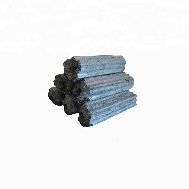 HQBQ0006 HongQiang Longer Burning Hexagonal Barbecue Cooking Wood Coal Wood Sawdust Charcoal