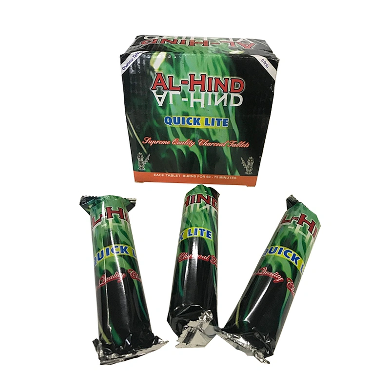 al-hind round hookah incense charcoal , hookah shisha charcoal basket