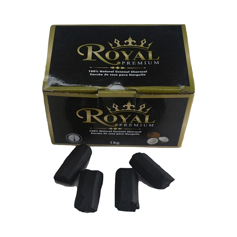 HQHF0025 HongQiang hexagonal Finger Charcoal coconut shell hookah charcoal