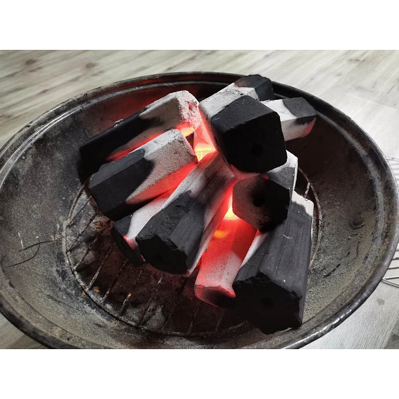 HQBQ0002 Hong Qiang  Cooking Coal Machine Made Charcoal Bamboo Charcoal for BBQ