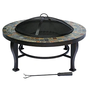 HongQiang Outdoor high-grade iron Mosaic grill table stove