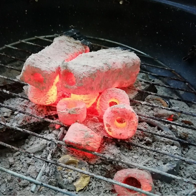 Hong Qiang Hot Sale Carbon dust compress bbq charcoal