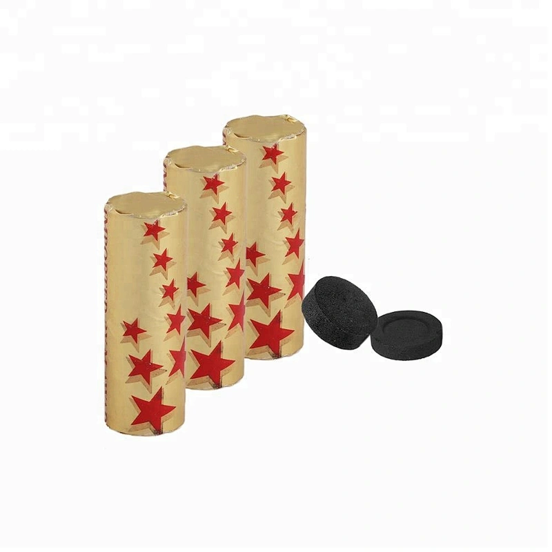 HQRH35120 Hongqiang new style disc round shisha hookah charcoal tablets