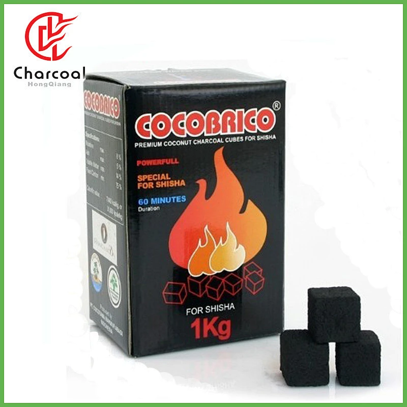 Hong Qiang Coconut Shell Cube Charcoal Cooking for Wholesale