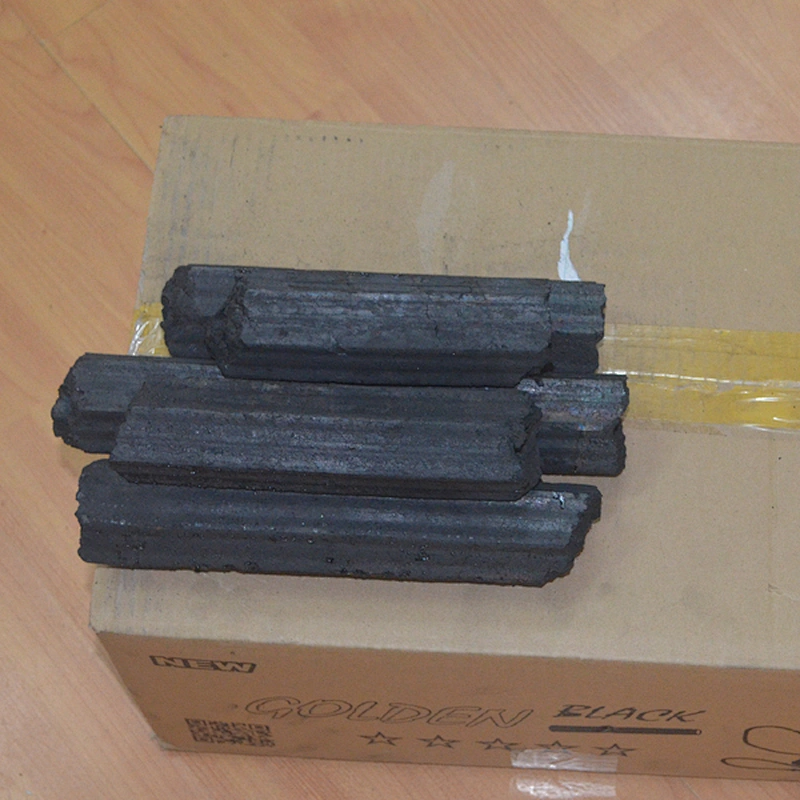 Hongqiang Smokeless BBQ Wood Sawdust Briquette Charcoal for Hexagonal