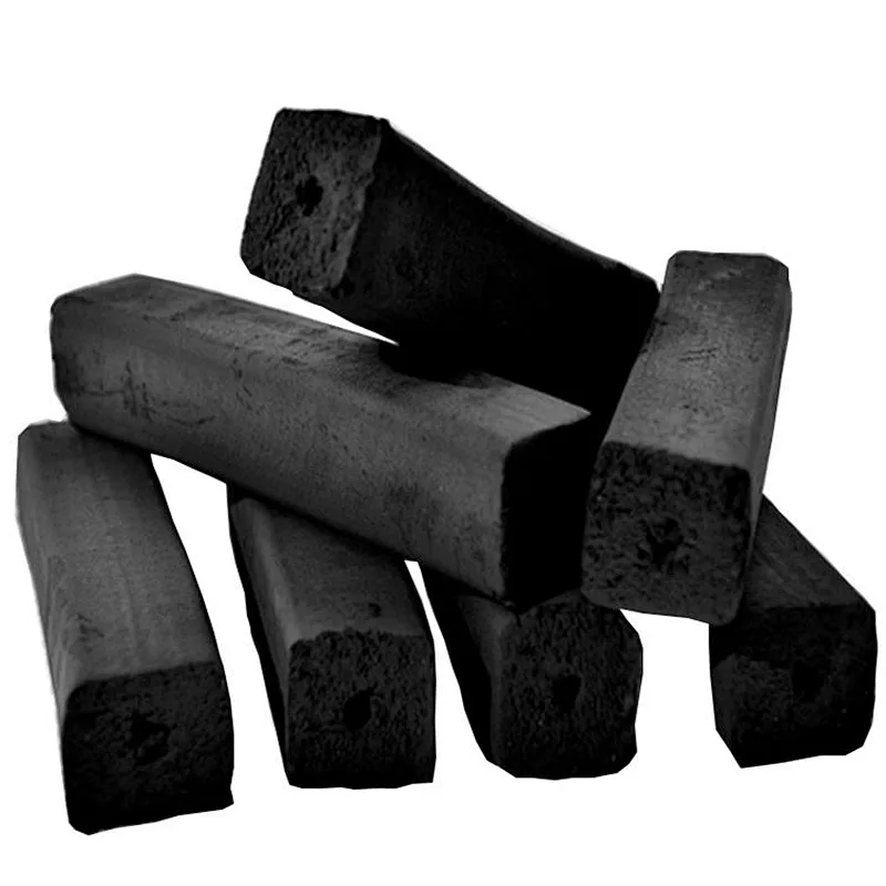 HongQiang Smokeless Square Bamboo BBQ Charcoal Grill for Cooking