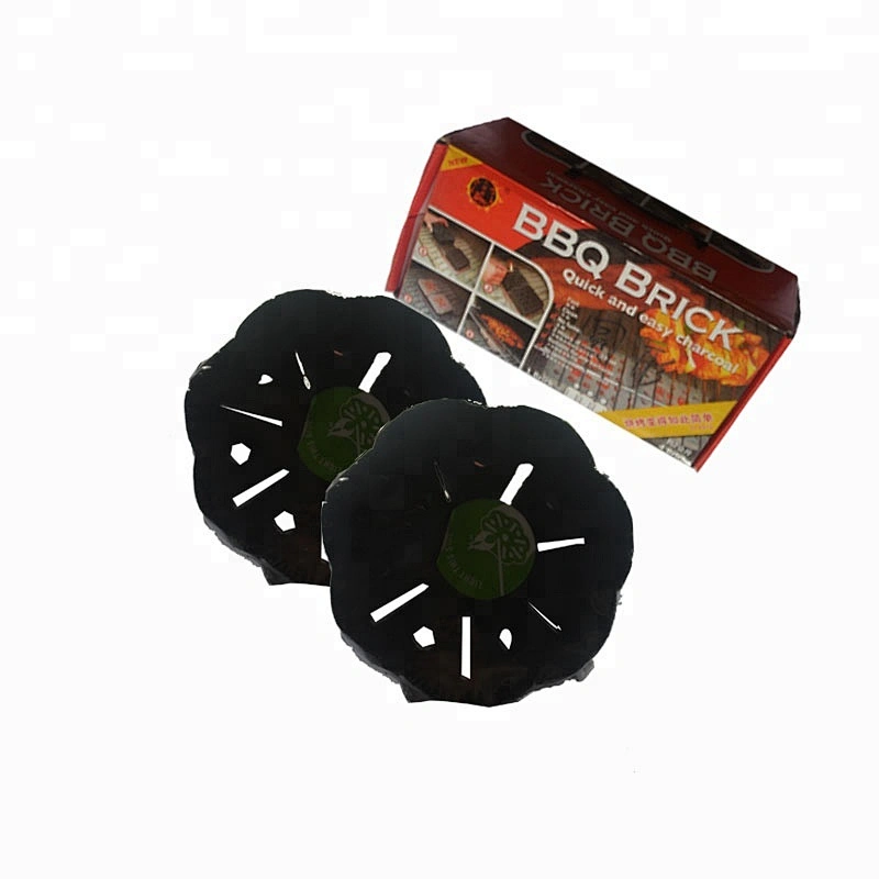 HongQiang Instant Light Honeycomb Shape Briquettes Barbecue Bricks Charcoal For Family