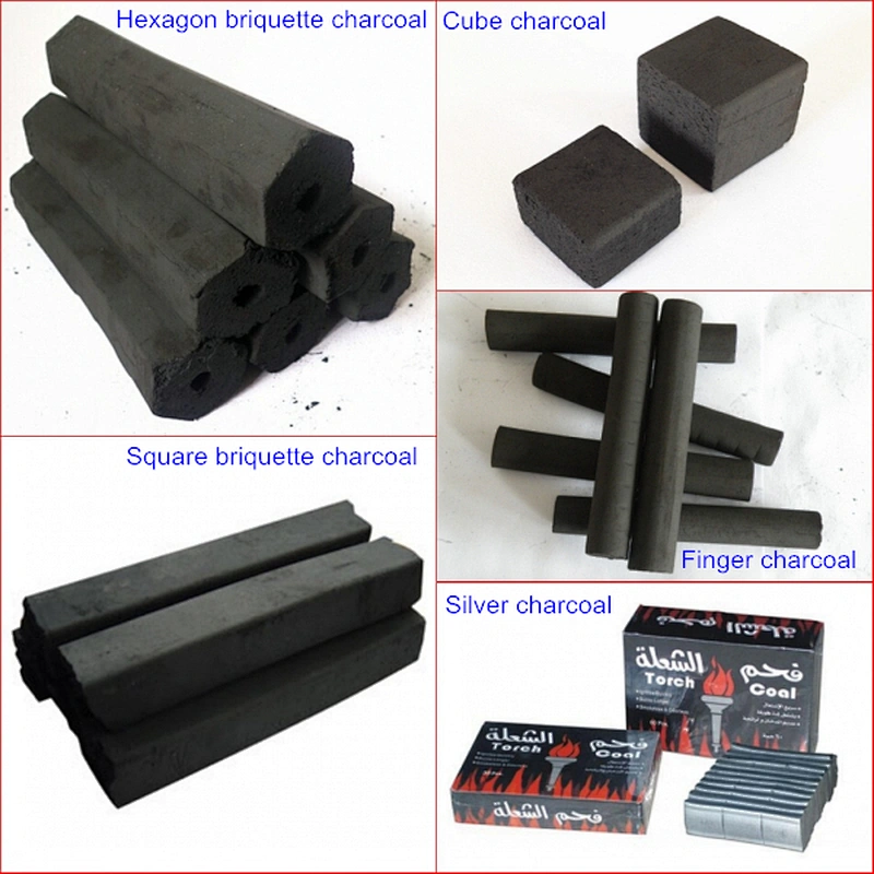 HongQiang Coconut Finger Charcoal for Hookah