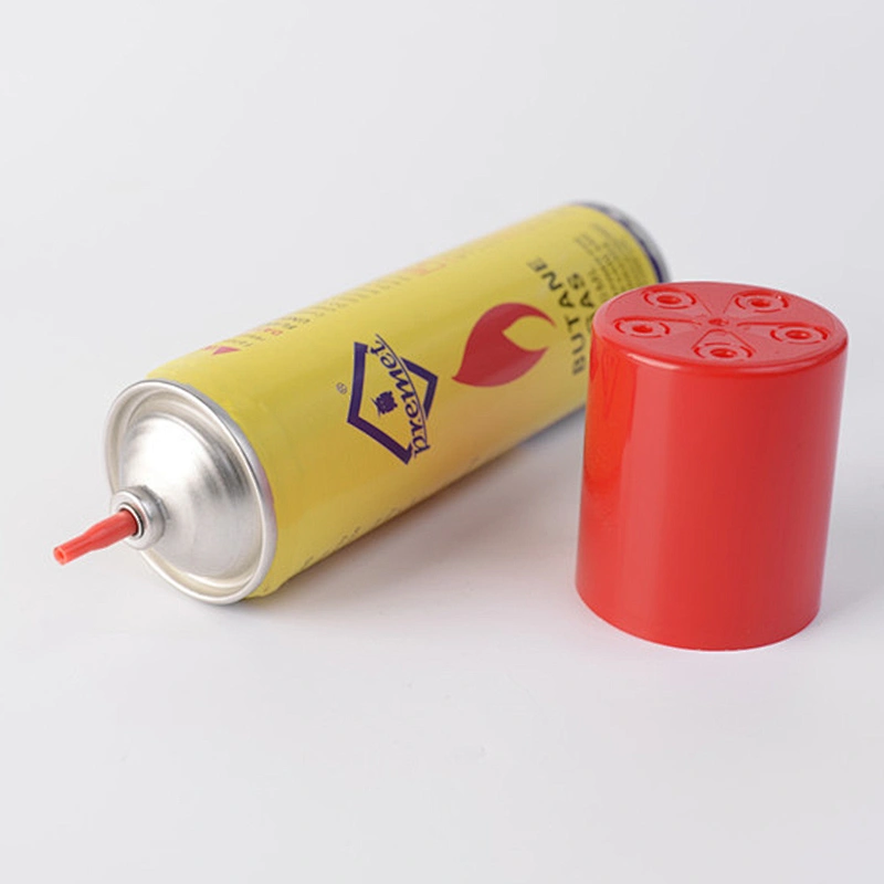 butane gas universal bottle and aerosol canister made