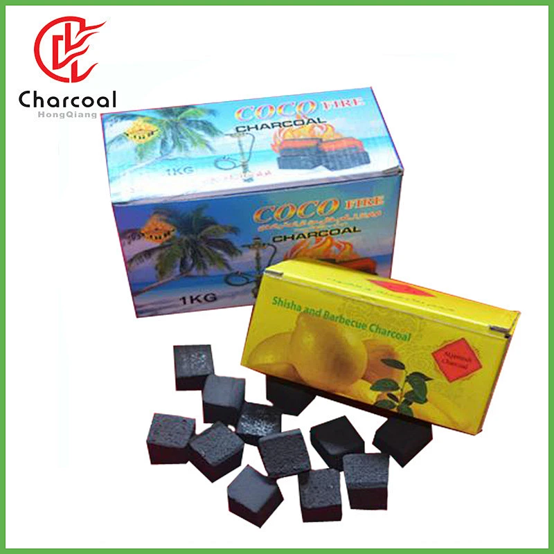 Hong Qiang Coconut Shell Cube Charcoal Cooking for Wholesale