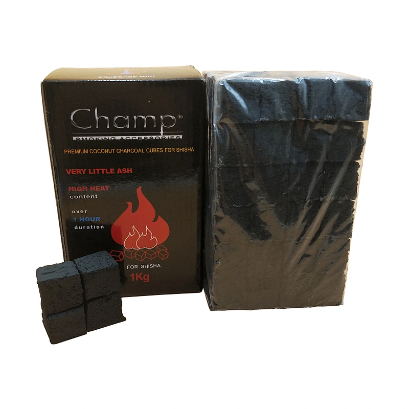 HongQiang 2.5*2.5*2.5cm Cubes Coconut Hookah Charcoal for Shisha