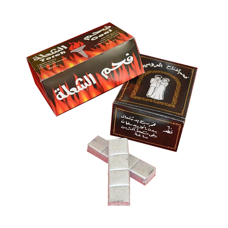HongQiang China supplier smokeless bamboo hookah shisha silver charcoal