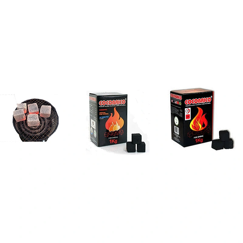 HQHC0025 HongQiang Hot Selling Coconut Shell Cube Charcoal for Shisha Hookah
