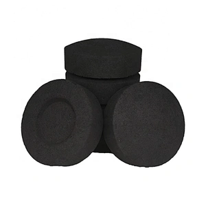 HQRM4001 HongQiang Ignition Fast Bamboo Hookah Round Charcoal