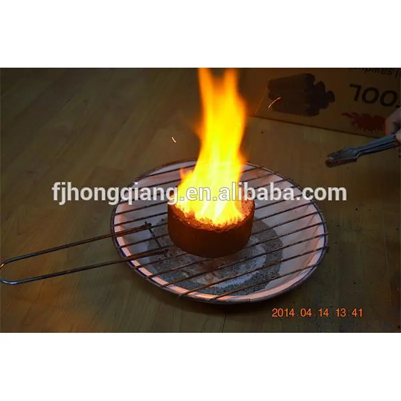 HongQiang Portable Square Coconut Honeycomb Charcoal for Sale