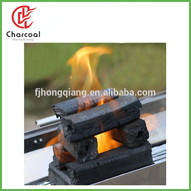 Hongqiang Long High Value Burning Bamboo Square BBQ Charcoal