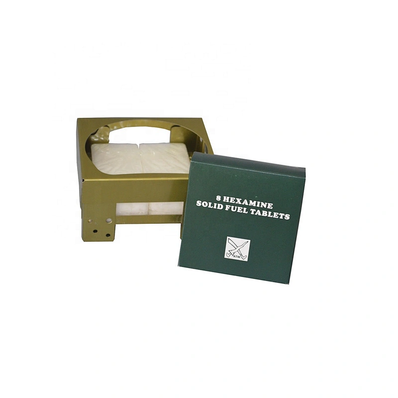 HQ-M02B HongQiang Hexamine Solid Fuel And Mini Outdoor Army Camping Stove