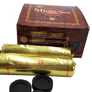 HQRH3880 Africa style Wholesale High Quality Pure Fruit Wood Quick Burning Incense charcoal