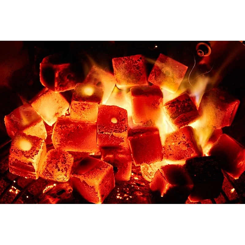 HongQiang Coconut Shell charcoal cube charcoal for shisha