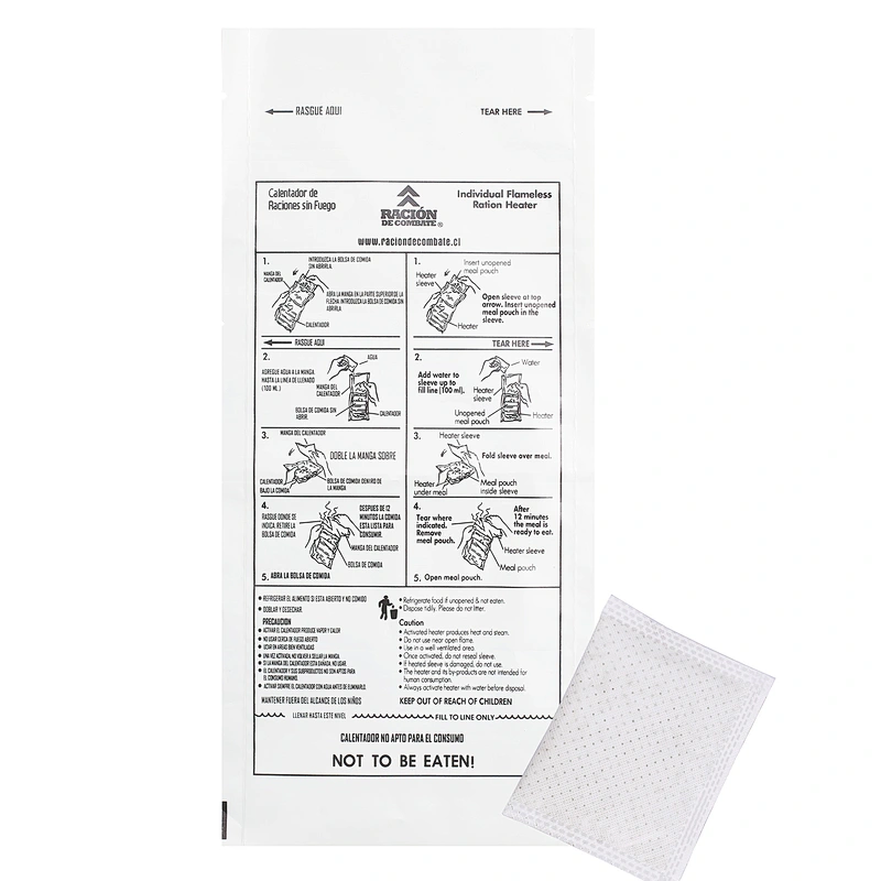HQF024 HongQiang water reactive MRE flameless ration heater