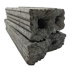 HQBQ0004 HongQiang High Quality  Long burning Square Bamboo Charcoal for BBQ