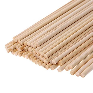 HQAS-01HongQiang Eco-friendly Bamboo Skewers BBQ Sticks Disposable Bamboo Sticks