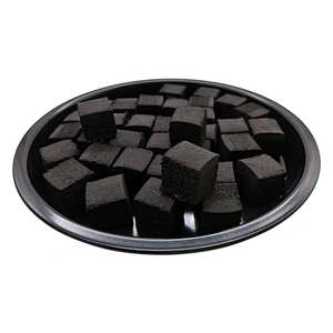 HQHC0025 Hongqiang shisha coconut briquette coal less ash BBQ natural hookah charcoal
