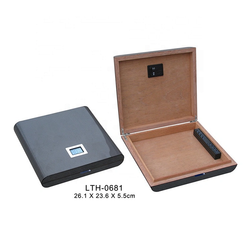 HongQiang wooden cigar humidor cigar box