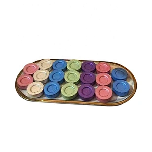 HQRM3380 HongQiang Exporting Global Buyer Color Hookah Quick Light Round Charcoal