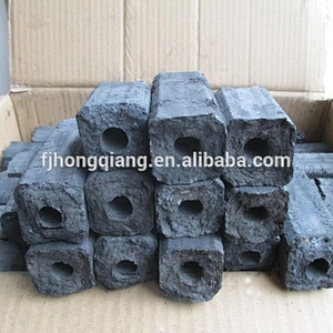 HQBQ0004 HongQiang 100% natural hardwood hexagonal sawdust briquette charcoal bbq charcoal
