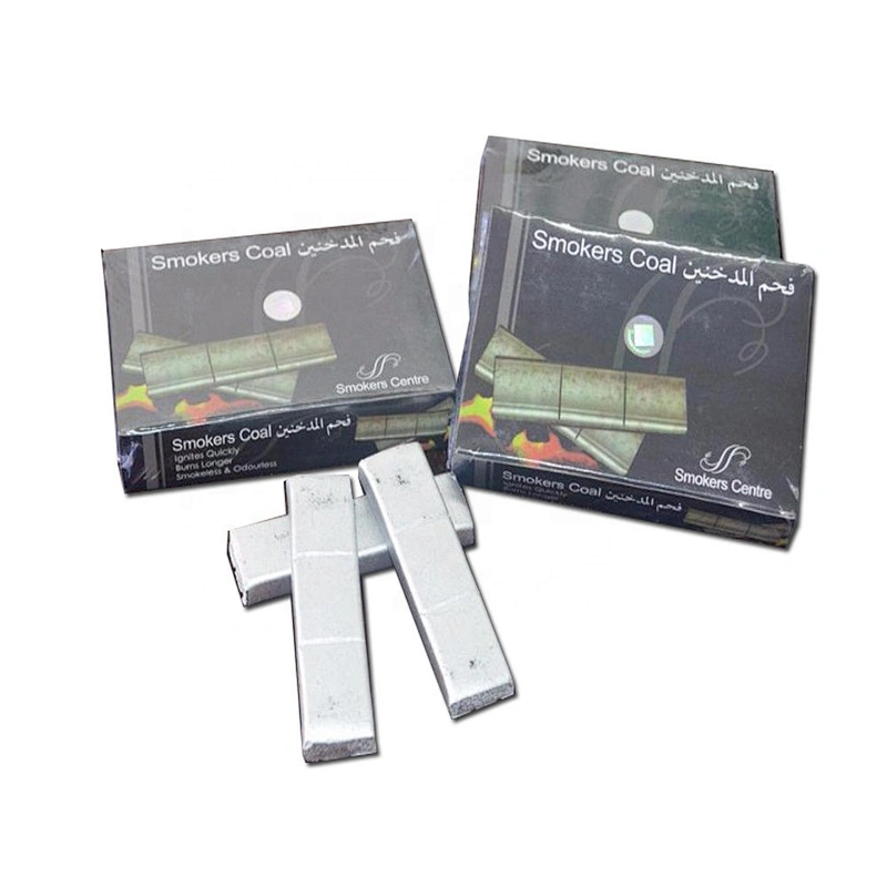 HQHS0060 HongQiang  India Market Smokeless Smoker Coal for hookah