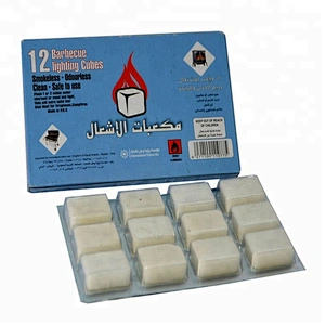 HQS02 HongQiang Charcoal firelighter white hexamine solid fuel tablets