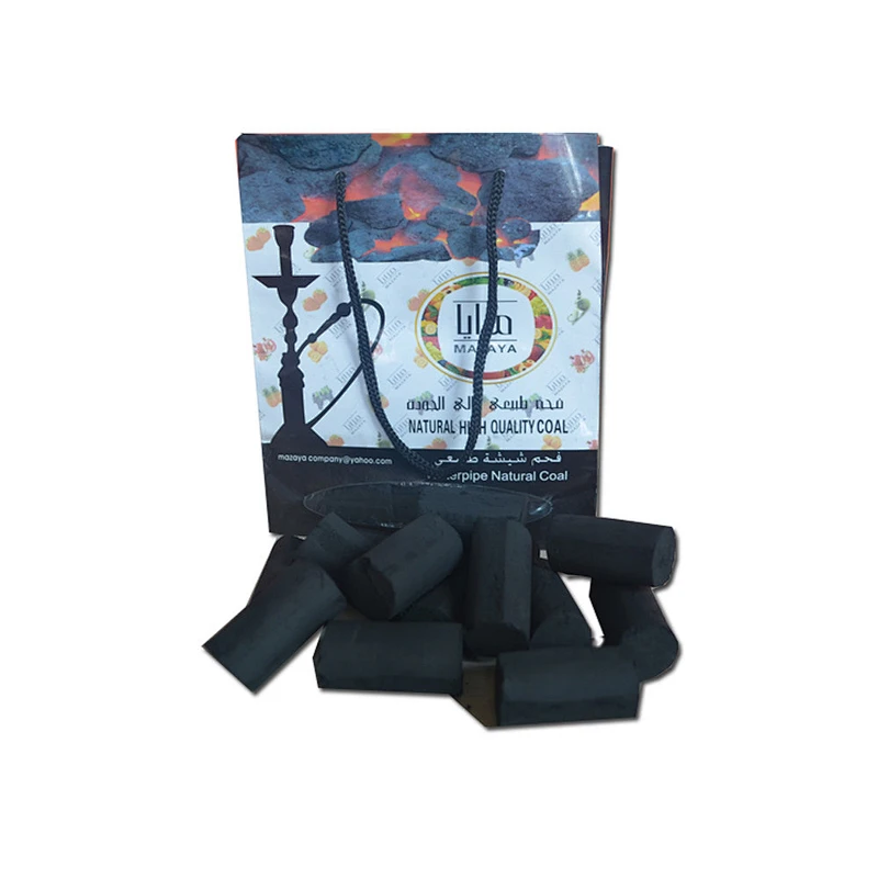 Hot sale! price per ton of long charcoal shisha