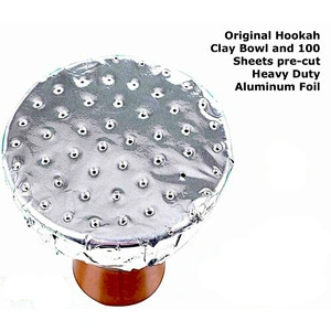 HQAF001 HongQiang Hookah Shisha Pierced Holed Foil Aluminum Foils Fit for Bowl