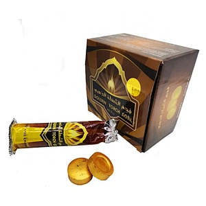 HQRM3380 HongQiang Instant Light Hookah Charcoal Incense Charcoal Round Charcoal