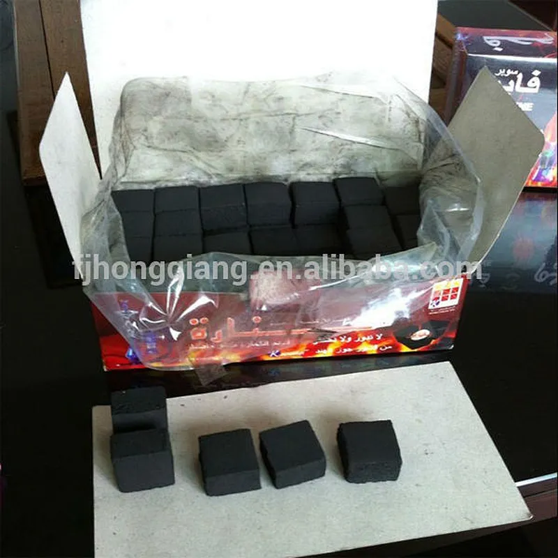 HongQiang High Quality Indonesia best Coconut Shell Charcoal For hookah Sale