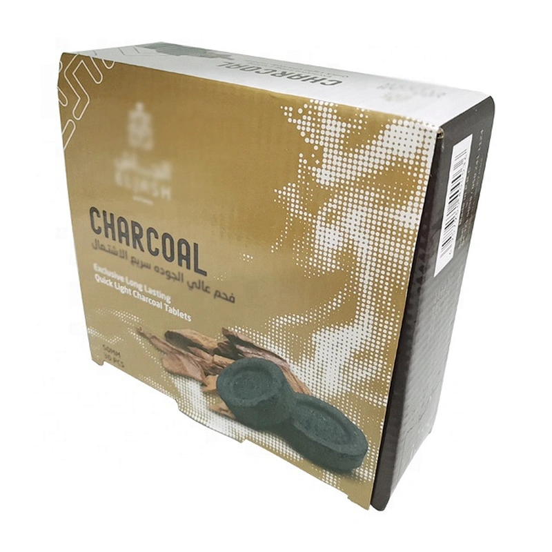 HQRM5030 HongQiang Insense coal Instant light coal for Shisha Round Charcoal