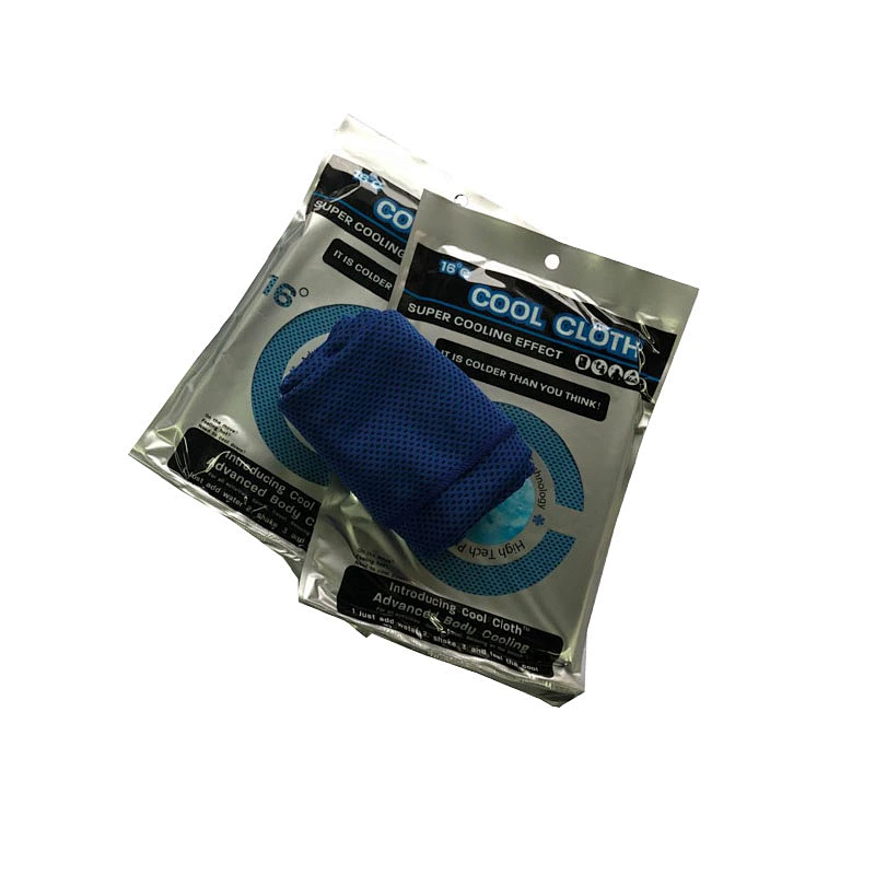 HongQiang quick dry cool ice sport towel , magic cooling towel sport