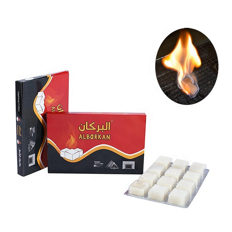 HQS-012 Hongqiang Hexamine Solid Fuel Fire Starter Lighting Cube White Color for Camping Cooking Water
