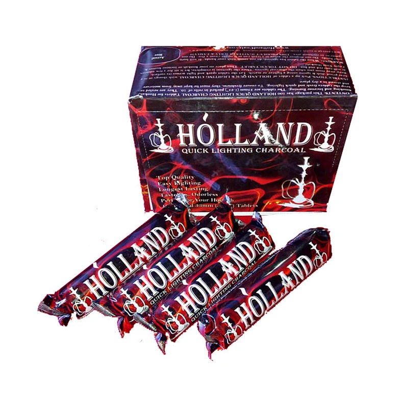 HongQiang Shisha Charcoal Round For Incense Burning Hookah Charcoal