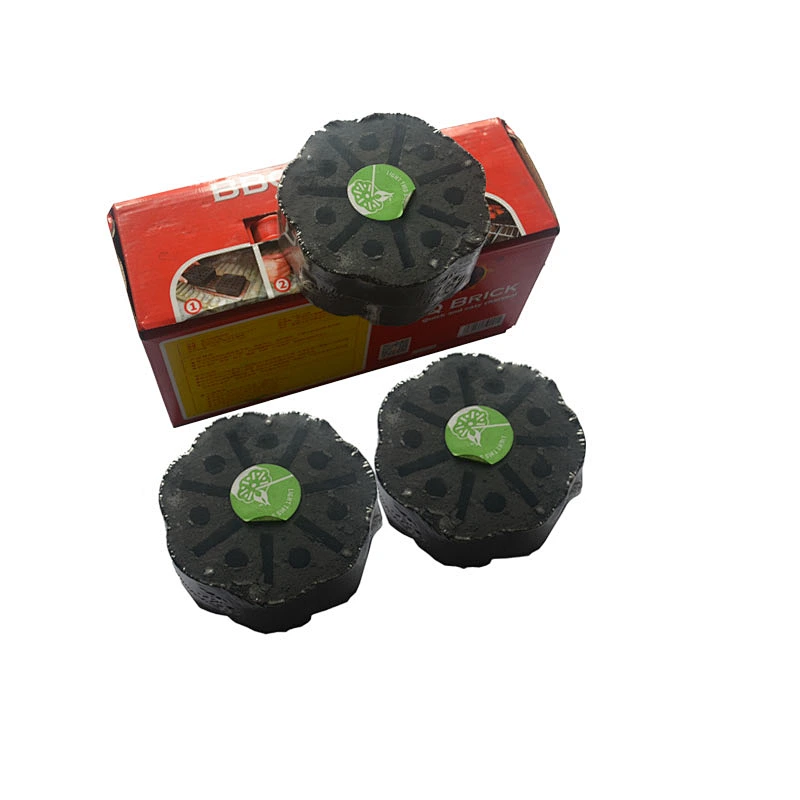 HQBQ0003 HongQiang Fast light Smokeless Coconut Shell Charcoal Briquette for BBQ