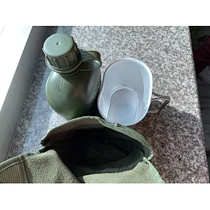 HQMK-01 HongQiang Wholesale Army Kettle Custom Outdoor Survival Camping Survival Military Kettle