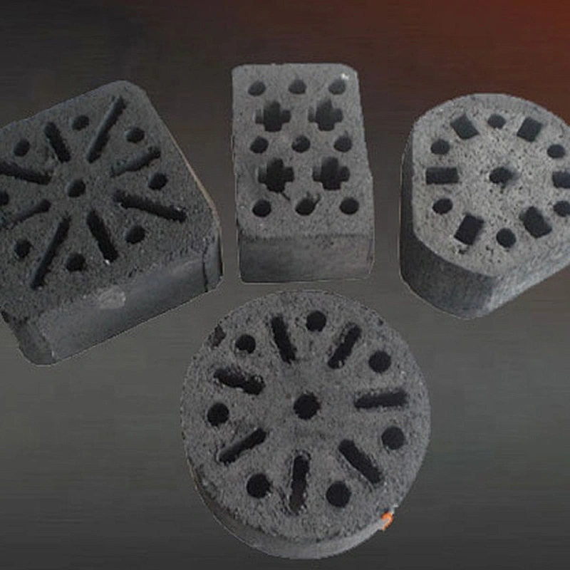 HongQiang Round Shape Instant Light Coconut Shell BBQ Charcoal
