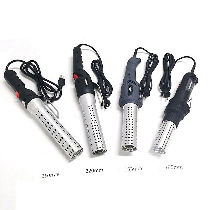 HQ-L105 HongQiang Electric BBQ Firepit Charcoal Lighter Starter Torch Windproof Spark Tools Long Lighter Starter