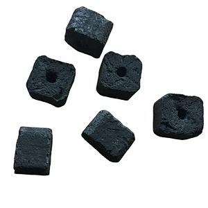 HQHC0025 Hongqiang Long Burning High Quality Bamboo Cutting Charcoal for Hookah