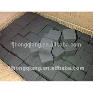 Hong Qiang high quantity use of coconut shell indonesia coco nara cube charcoal for sale